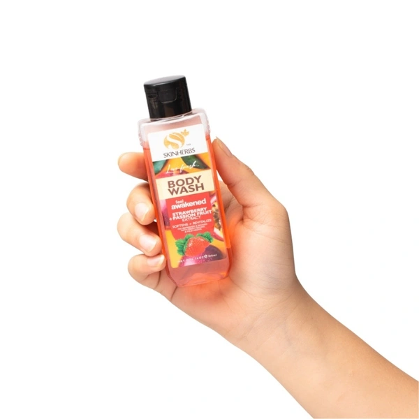 SKINHERBS SKIN HERBS STRAWBERRY BODY WASH-100ml - 100ml