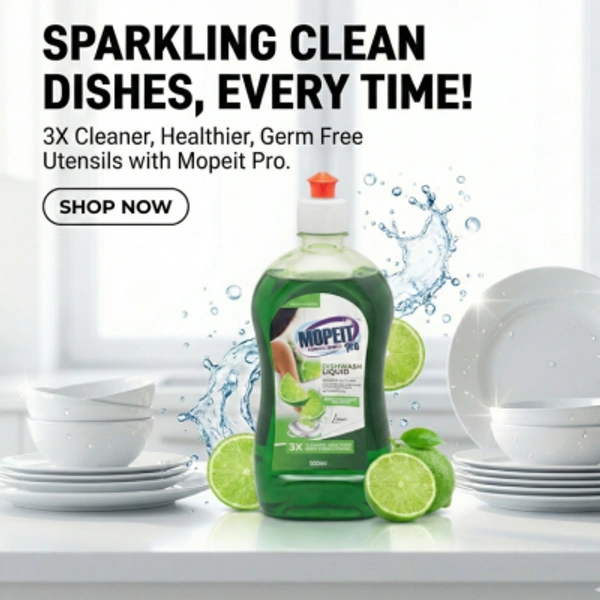 MOPEIT PRO Lime Dish Wash Gel - 500ml