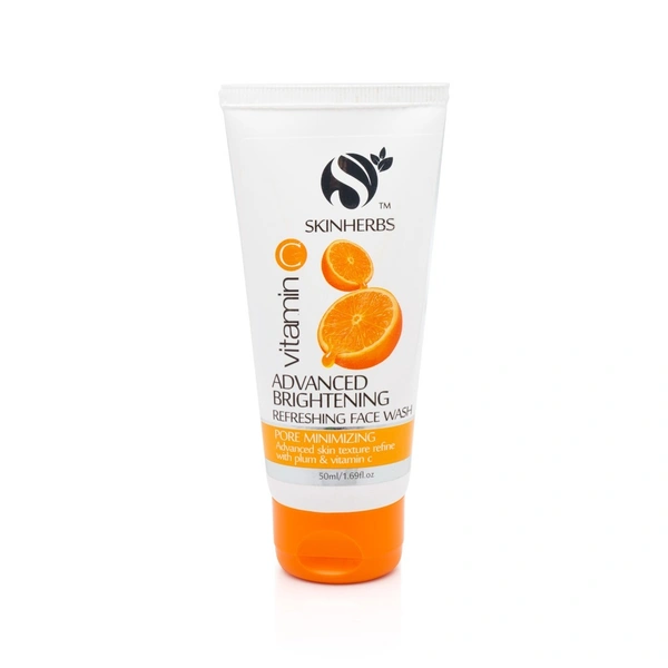 SkinHerbs Vitamin C Advanced Brightening Refreshing Face Wash - 50ml