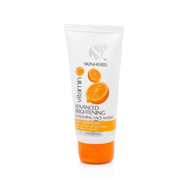 SkinHerbs Vitamin C Advanced Brightening Refreshing Face Wash - 50ml