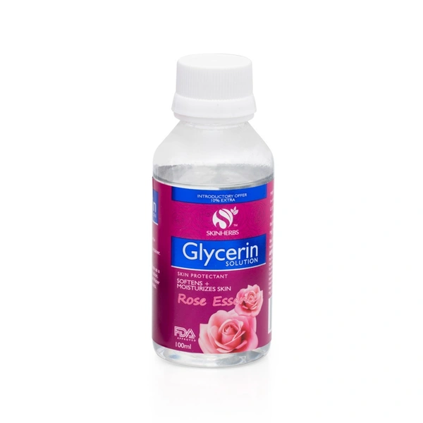 SkinHerbs Glycerin Solution - Rose Essence - 100ml