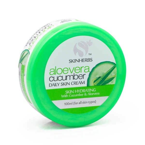 SKINHERBS SKIN HERBS ALOE CUCUMBER CREAM-100ml - 100ml