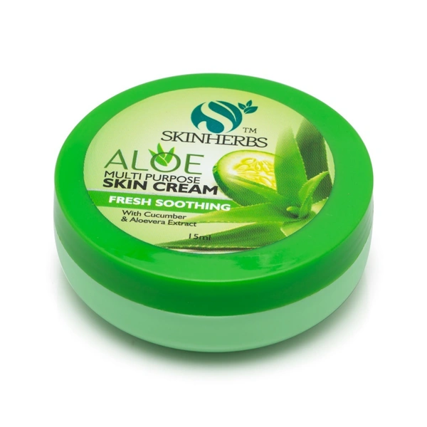 SKINHERBS SKIN HERBS ALOE CUCUMBER CREAM-15ml - 15ml