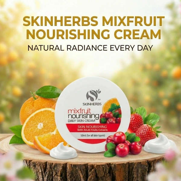 SKINHERBS SKIN HERBS FRUIT CREAM-50ml - 50ml