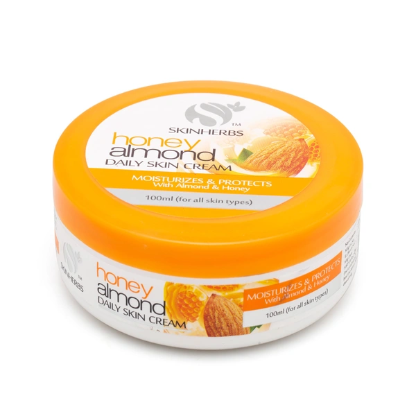 SKINHERBS SKIN HERBS HONEY ALMOND CREAM-100ml - 100ml