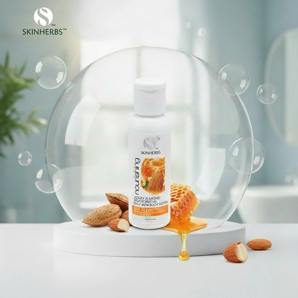 SKINHERBS SKIN HERBS HONY ALMOND BODY LOTION-40ml - 40ml