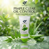 SKINHERBS SKIN HERBS NEEM ALOE FACE WASH-50ml - 50ml