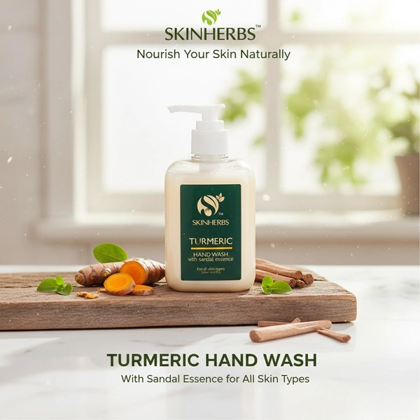 SKINHERBS Skin Herbs Turmeric Hand Wash-250ml - 250ml