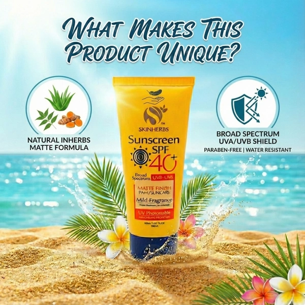 SKINHERBS SPF 40 Sunscreen-60ml - 60ml