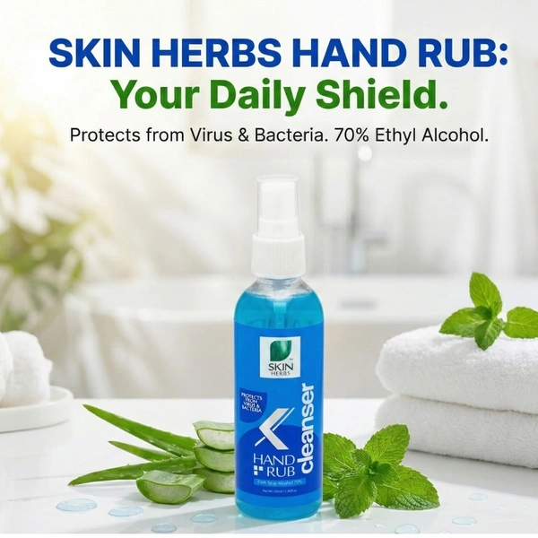 Alcohol Based Hand Sanitizer Germs Killer (Hand Cleanser Gel)-50ml - 50ml