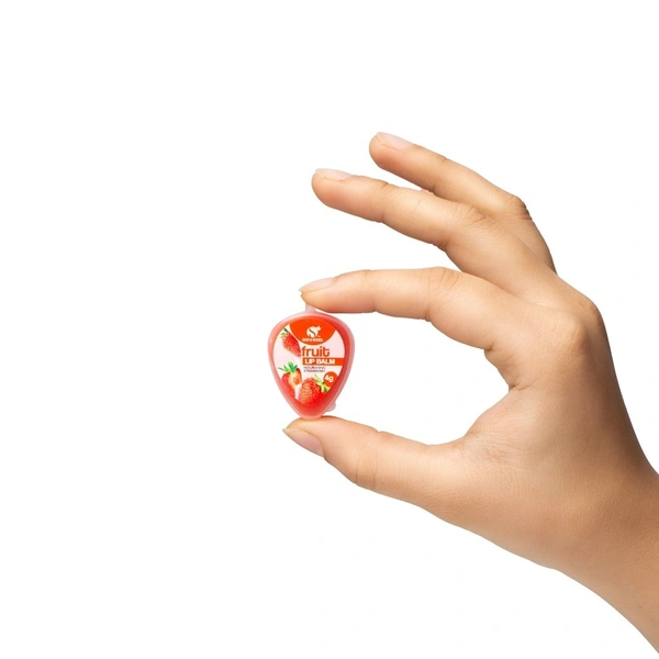 SkinHerbs Fruit Lip Balm - Nourishing Strawberry - 4g