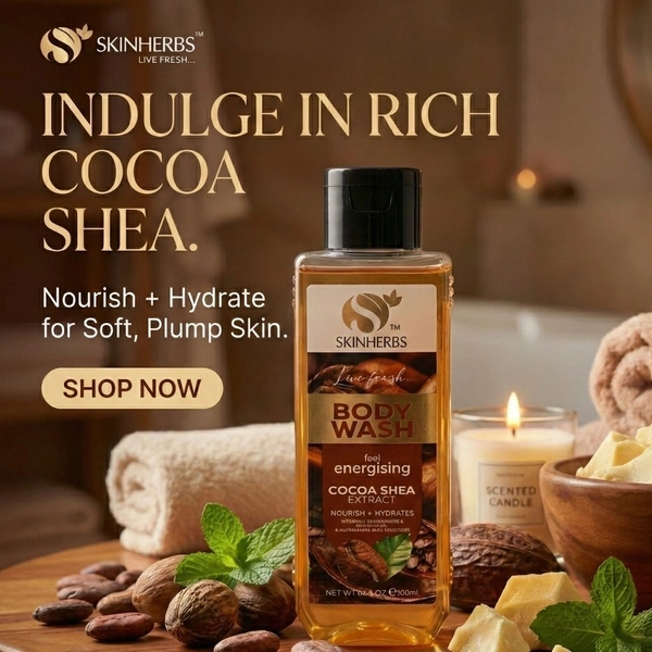 SKINHERBS SKIN HERBS COCOA BODY WASH-200ml - 200ml