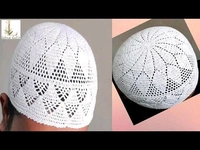 কুরুস টুপি মিডিয়াম  - White