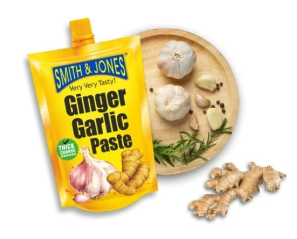 Smith & Jones Ginger Garlic Paste - 200Gms