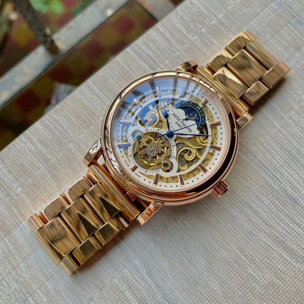 Patek Phillipe Tourbillon Gold Watch for Men | Premium Luxury Watches | MSquare Gadgets