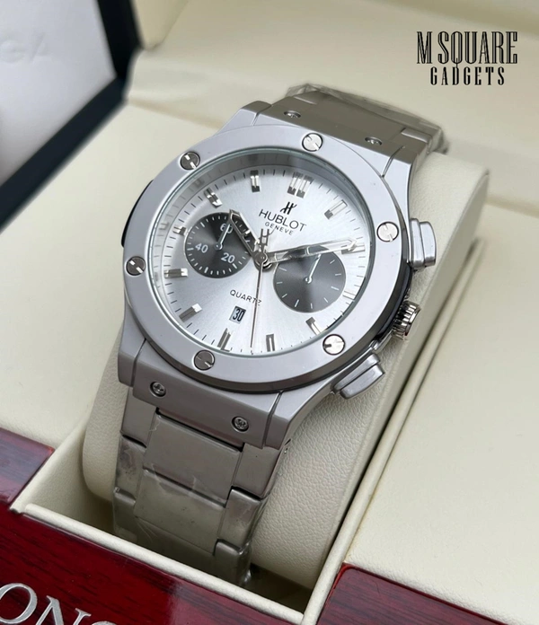 Hublot Classic Fusion| Stainless Steel Chain | Titanium Watch | Master Made Copy | Next To Original | MSquare Gadgets | Luxury Brands
