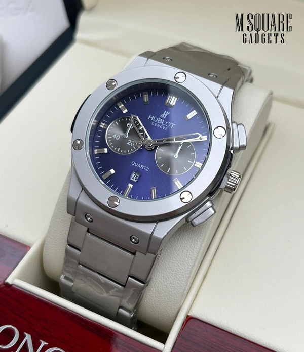 Hublot Classic Fusion| Stainless Steel Chain | Titanium Watch | Master Made Copy | Next To Original | MSquare Gadgets | Luxury Brands