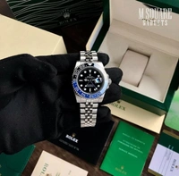 Rolex GMT Master II Batman | Black Dial With Black & Blue Bezel | Master Made Copy | Premium Watch | Next To Original | MSquare Gadgets | Luxury Brands