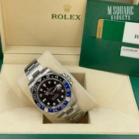 Rolex GMT Master II Batman | Black Dial With Black & Blue Bezel | Master Made Copy | Premium Watch | Next To Original | MSquare Gadgets | Luxury Brands