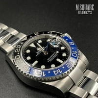 Rolex GMT Master II Batman | Black Dial With Black & Blue Bezel | Master Made Copy | Premium Watch | Next To Original | MSquare Gadgets | Luxury Brands