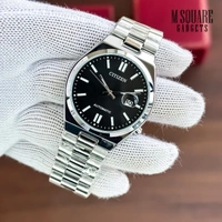 Citizen Elegant Tsuyosa Automatic NJ0150-81E | Black Dial | Stainless Steel Chain | Master Made Copy | Next To Original | MSquare Gadgets | Luxury Brand