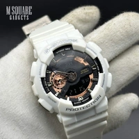 Casio-G-Shock Casio G-Shock GA-110RG-7A | ROSE GOLD | Analog Digital Watch | Master Made Copy | Next To Original | MSquare Gadgets | Luxury Brands