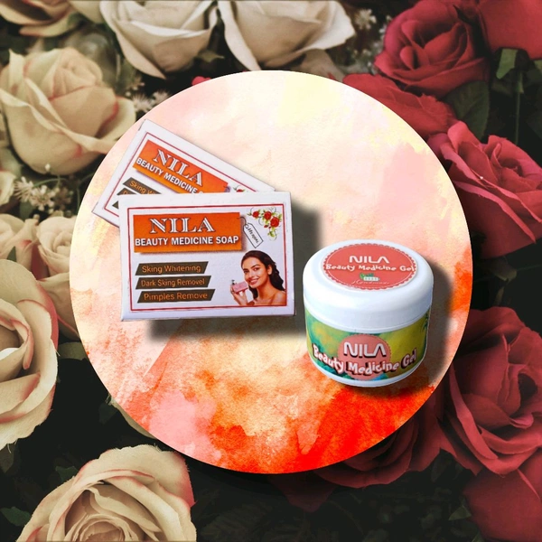 1 NILA BEAUTY SOAP AND 1 NILA FACE BEAUTY GEL
