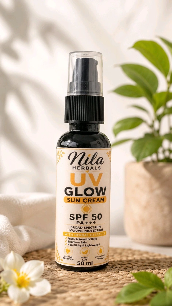 Nila Herbals NILA U V GLOW SUNSCREAM