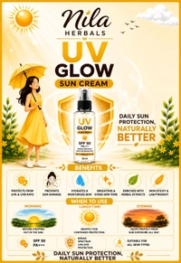 Nila Herbals NILA U V GLOW SUNSCREAM