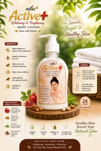 NILA ACTIVE PLUS WHITENING BODY LOTION