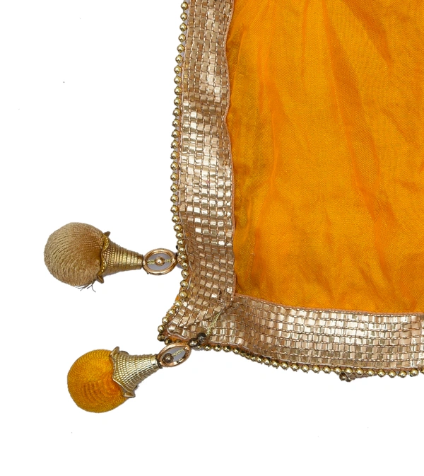 Women's Silk Bandhej Multicolor Dupatta (Free Size) - Multicolor