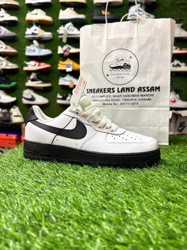 AIRFORCE WHITE BLACK - 10