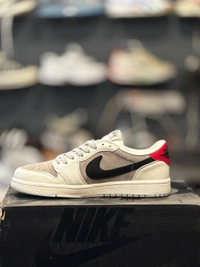 AIRJORDAN Low STUSSY Grey - 9 (44)