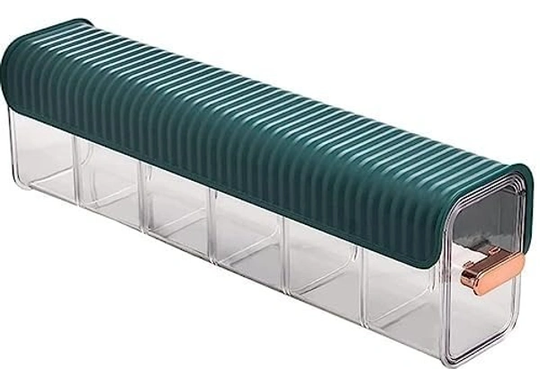 Wall mounted socks storage organizer for wardrobe 6 Grid/Cell undergarment organisers storage box for women bra panty storage boxes wall hanging socks (pack of 1) multi