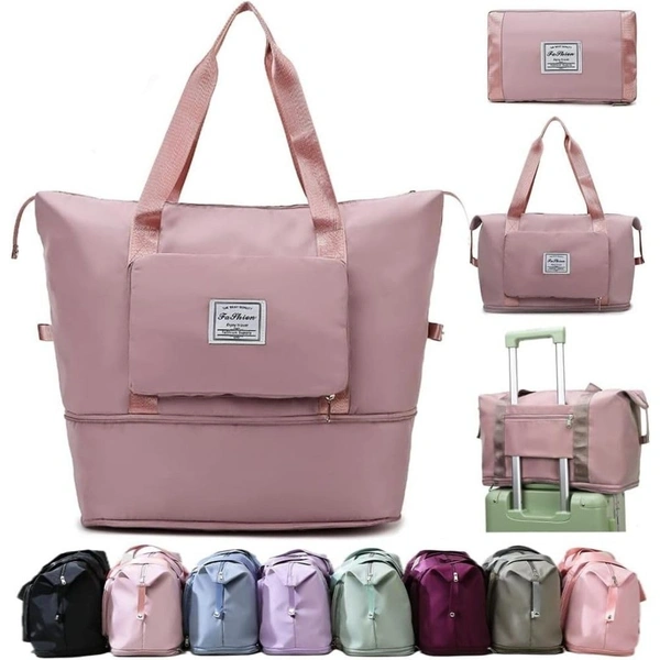 Duffle Bag For Travelling|Waterproof And Large Travel Bag For Women's - Purple