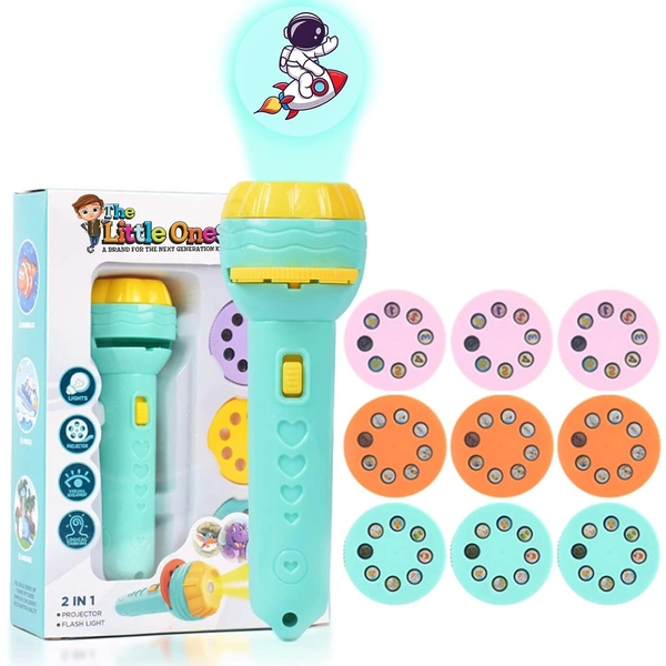 Ones Light Toys Projector For Kids,Sleeping Story Toys For Toddlers,Educational Learning Toys,Torch [Projector 9 Reels