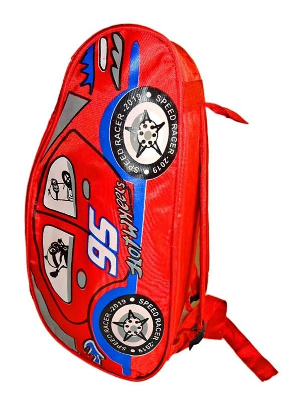 Car Shape Kids Backpack, Bag for Boys and Girls, Primary, Nursery School Bag for Kids