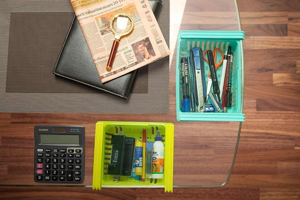 4 Pcs Expandable Adjustable Fridge Storage Basket Under Shelf Fridge Organiser Rack Space Saver Refrigerator Sliding Drawers (Adjustable...