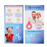 Baby Toothbrush for 1-2 Years - Brush Head for Children Infant Kids Toothbrush for Kids 2-6 Years Mouth-Cleaning (Multicolor, Pack of 1) (Baby Brush)