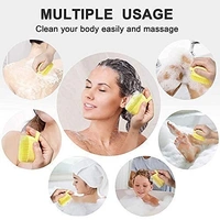 Silicon Massage Body BATH BRUSH for Skin Deep Cleaning Massage