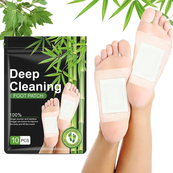 body detox foot patches Deep Cleansing Foot Patch Natural Bamboo Vinegar Ginger Powder Foot Pad for Foot Care foot patch for detoxification Relieve Stress Pain Relief and Remove Dampness detox foot patches (10)
