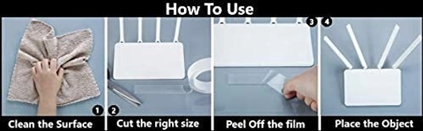 Original New Ivy TV Grip Tape, Double Sided Strong Adhesive Tape, Transparent Traceless Tape Removable Washable and Reusable Anti Slip Tape for Home Supplies Fixing Carpet Phones