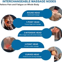 Reduce the muscle ache. Speedup the fat burning. Promote the blood Circulation. Buildup the immunity Function. Electric Supply handheld massager Ideal for daily usage