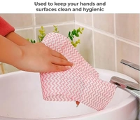 Reusable Cleaning Wipe, Household &Kitchen Towels,Disposable Cleaning Cloth, Dish Cloth Dish Towels Dish Rags Reusable Kitchen Paper Towels, Wash Towels, 1 Rolls