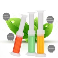 Multi Color Toilet Gel Bowl Cleaner Flower Stamp Push & Click Dispenser Pack of 1