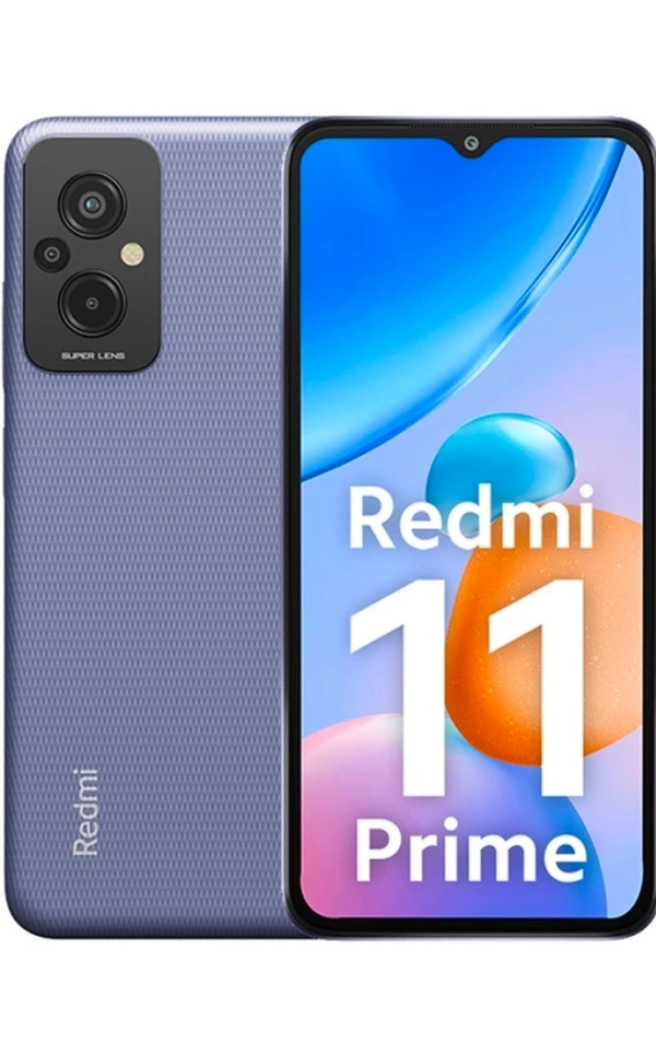 REDMI 11 PRIME 4GB RAM/64GB STORAGE ( PEPPY PURPLE )