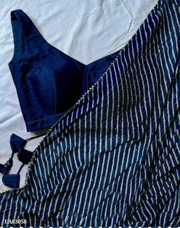 Georgette Silk 61 - Black, Free