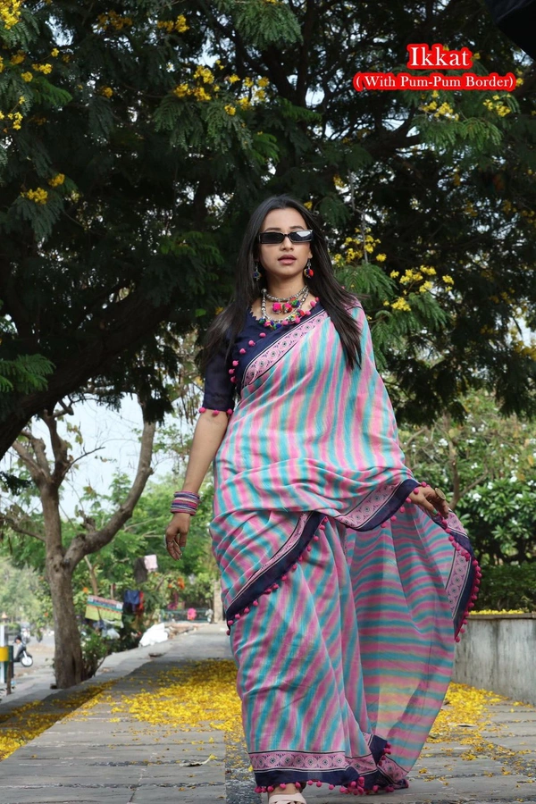 Kvc Ikkat - Silver, Free