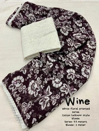 Soft Printed Saree - Clairvoyant