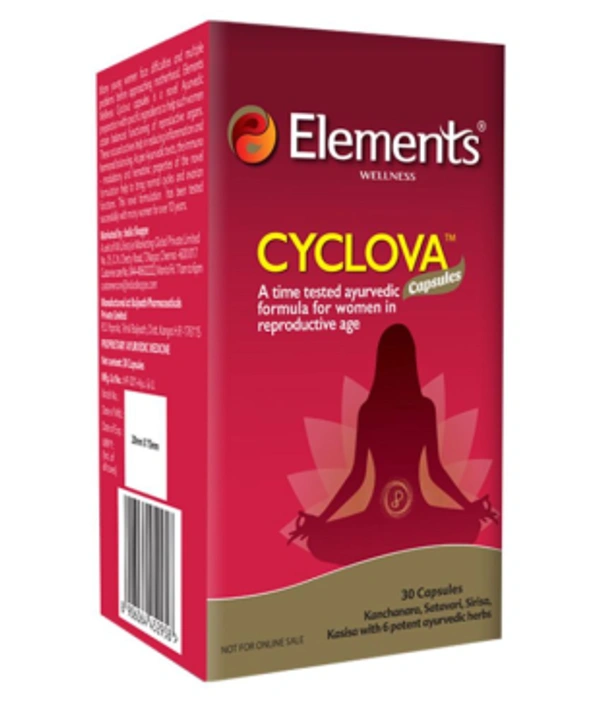 Elements WELLNESS CYCLOVA 30 Capsules